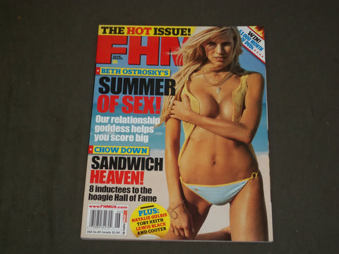 2005 MAY FHM MAGAZINE (FOR HIM) - BETH OSTROSKY COVER - B 3550