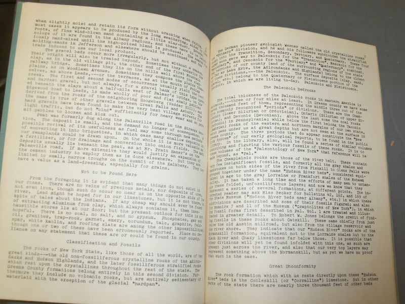 1922 ROCKS OF GREENE COUNTY BY GEORGE CHADWICK - REPUBLISHED IN 1971 - J 4948