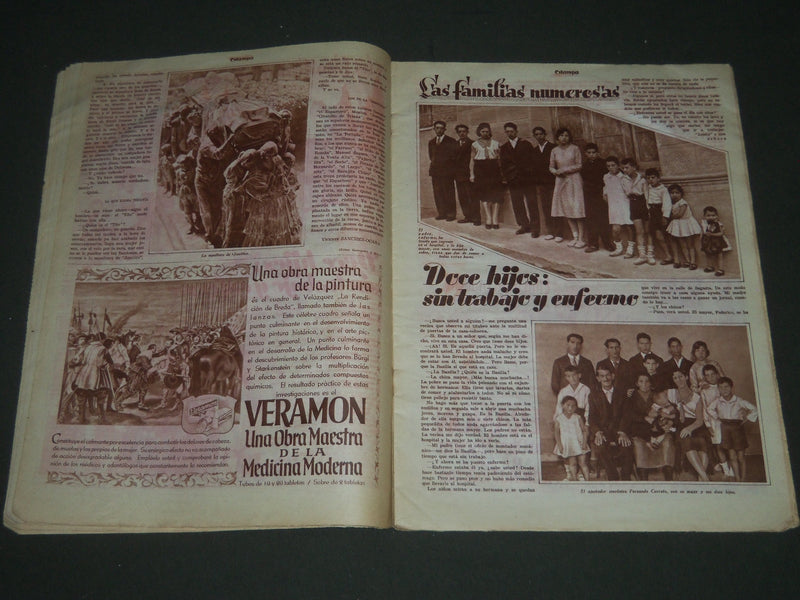 1932 OCTOBER 29 ESTAMPA REVISTA GRAFICA SPANISH MAGAZINE - NICE PHOTOS - J 2203