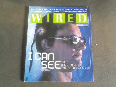 2002 SEPTEMBER WIRED MAGAZINE - I CAN SEE COVER - B 5339T