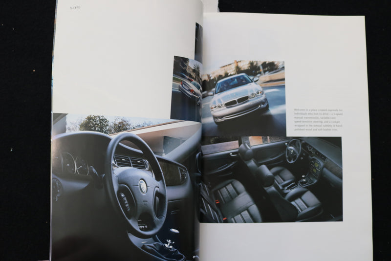 2002 JAGUAR X-TYPE SALES CATALOG - K 2358