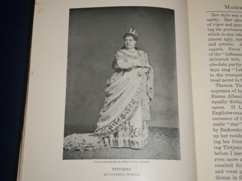 1903 THIRTY YEARS OF MUSICAL LIFE IN LONDON BOOK BY HERMANN KLEIN - KD 2486