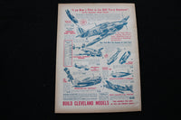 1942 OCTOBER FLYING ACES MAGAZINE - SCRATH OFF FLAT-TOP COVER - ST 1011Y