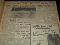1939 SEPT 4 MINNEAPOLIS MORNING TRIBUNE - TORPEDO SINKS BRITISH LINER - NT 9520