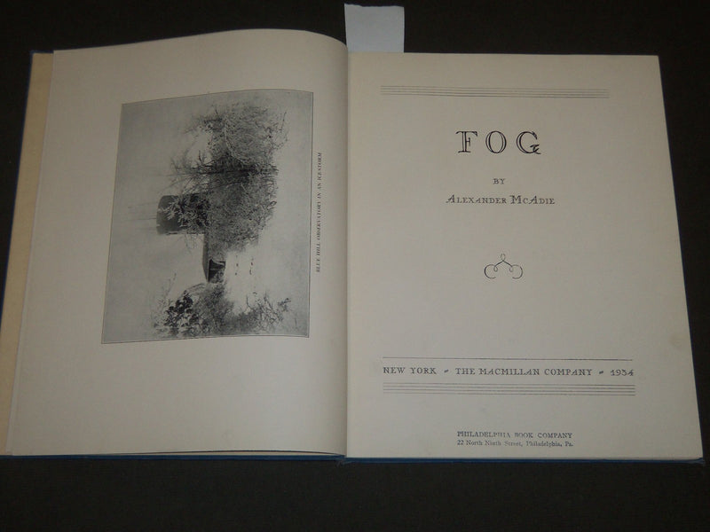 1934 FO BY ALEXANDER MCADIE HARDCOVER BOOK - 52 PLATES - II 8087