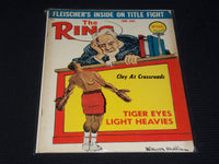 1966 JUNE THE RING MAGAZINE - CASSIUS CLAY FRONT COVER - E 3931