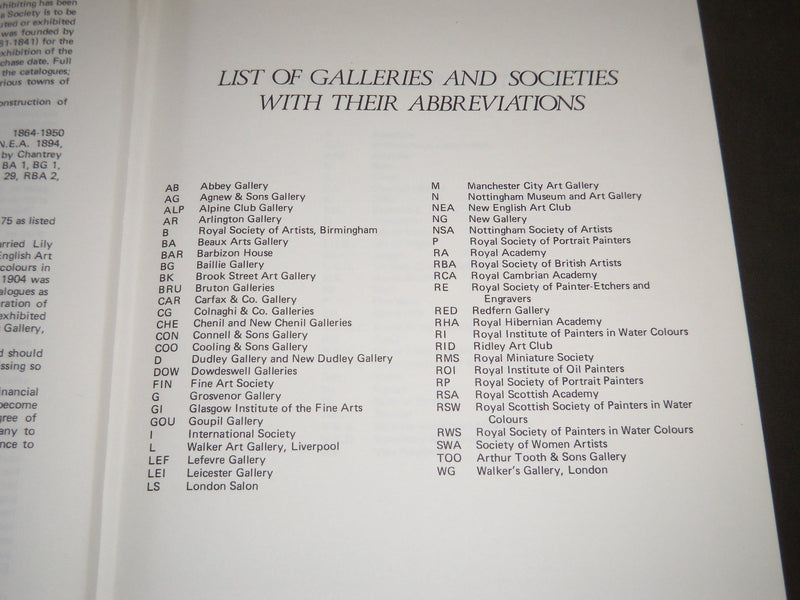 1984 THE DICTIONARY OF BRITISH ARTISTS 1880-1940 BOOK - I 465
