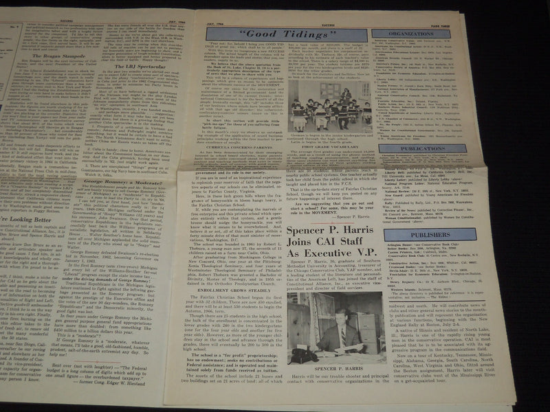 1966 JULY SUCCESS POLITICAL NEWSPAPER - LANSING MICHIGAN - J 9551