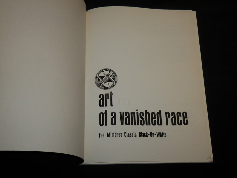1990 ART OF A VANISHED RACE SOFTCOVER BOOK BY GIAMMATTEI & REICHERT - R 703U