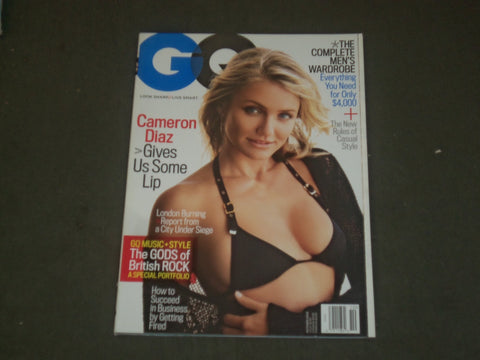 2005 OCTOBER GQ MAGAZINE - CAMERON DIAZ - B 2678