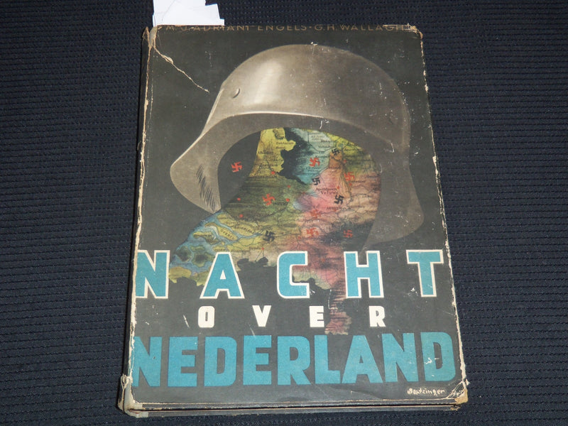 1946 NACHT OVER NEDERLAND 1940-1945 BOOK - DUTCH - KD 7840