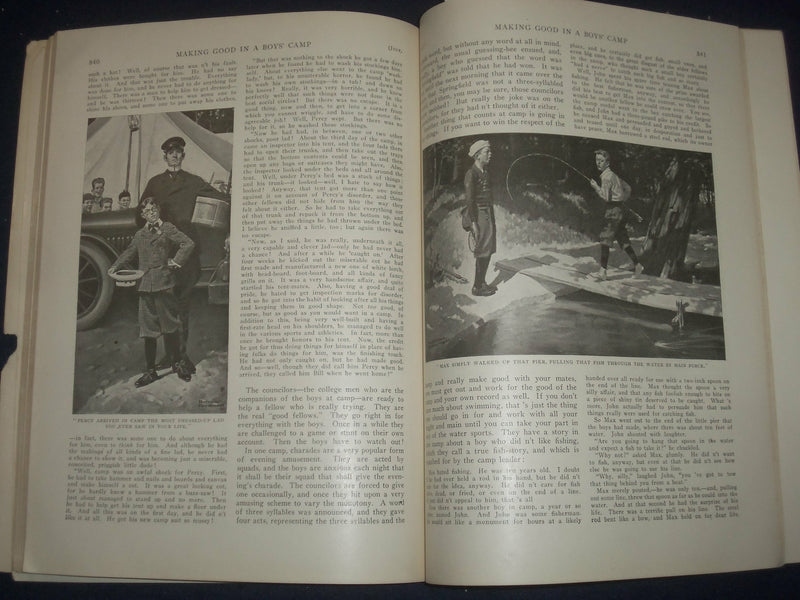1917 JULY ST. NICHOLAS MAGAZINE - NORMAN ROCKWELL ILLUSTRATIONS - ST 5503L