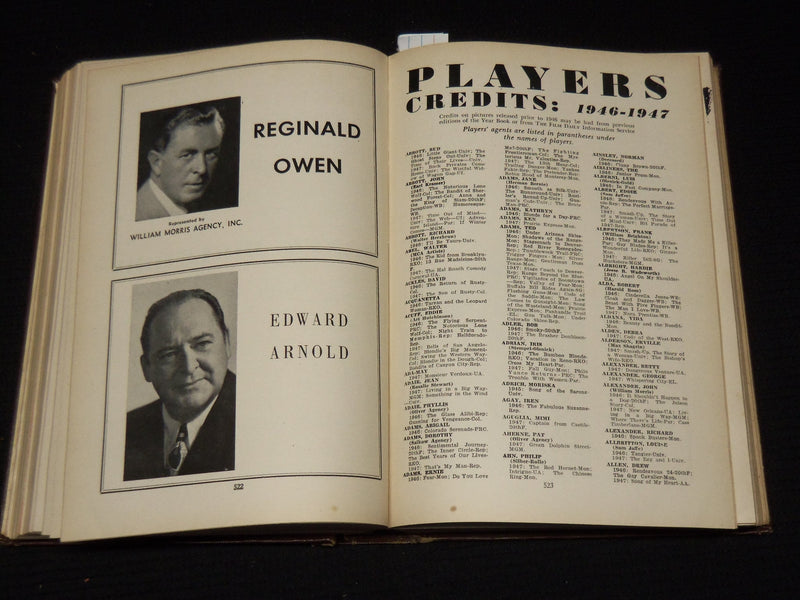 1948 THE FILM DAILY YEAR BOOK OF MOTION PICTURES - JACK ALICOATE - KD 6132H