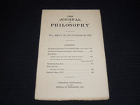 1929 THE JOURNAL OF PHILOSOPHY MAGAZINE LOT OF 25 ISSUES - WR 632F