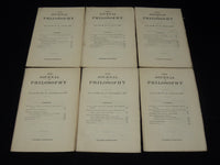 1921 THE JOURNAL OF PHILOSOPHY MAGAZINE LOT OF 21 ISSUES - WR 632E