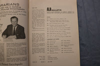 1961 ALA BULLETIN - SOFTCOVER BOOKS - LOT OF 2 - K 3233