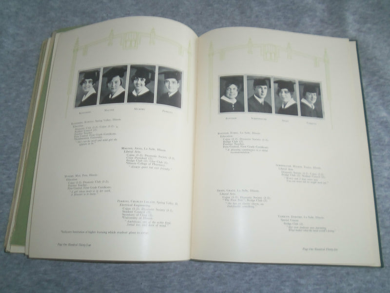 1929 ELL ESS PE LA SALLE-PERU HIGH SCHOOL YEARBOOK - LA SALLE, IL - YB 2468
