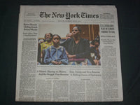 2019 JUNE 20 NEW YORK TIMES - HISTORIC HEARING ON SLAVERY REPARATIONS
