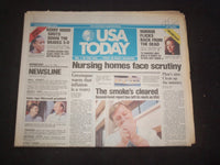 1998 JULY 22 USA TODAY NEWSPAPER - NURSING HOMES FACE SCRUTINY - NP 7938