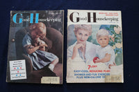 1956 GOOD HOUSEKEEPING MAGAZINE - LOT OF 4 - O 3604