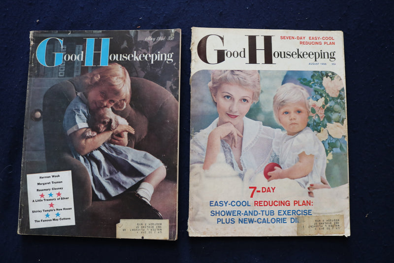 1956 GOOD HOUSEKEEPING MAGAZINE - LOT OF 4 - O 3604