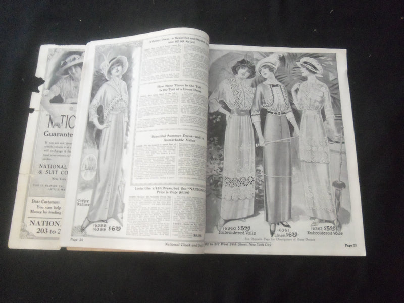 1914 SPRING & SUMMER NATIONAL CLOAK & SUIT COMPANY CATALOG - R 93W