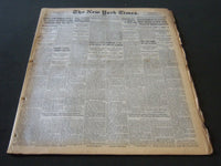 1929 AUG 13 NEW YORK TIMES - EARTH TREMORS 5 STATES MOST SEVERE IN NY - NT 6646