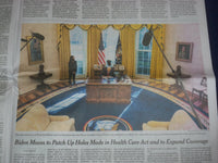 2021 JANUARY 29 NEW YORK TIMES - GM TO ABANDON CARS AND TRUCKS USING GAS BY 2035
