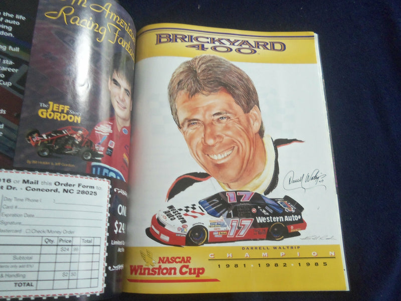 1994 AUGUST 6 BRICKYARD 400 RACING PROGRAM - GREAT PHOTOS - SP 3744L