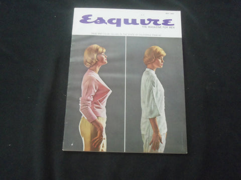 1963 MAY ESQUIRE MAGAZINE - TRUE AND FALSE VALUES IN STATE OF CALIFORNIA - F 864