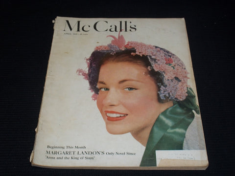1949 APRIL MCCALL'S MAGAZINE - NICE COLOR COVERS & ADS - E 1087