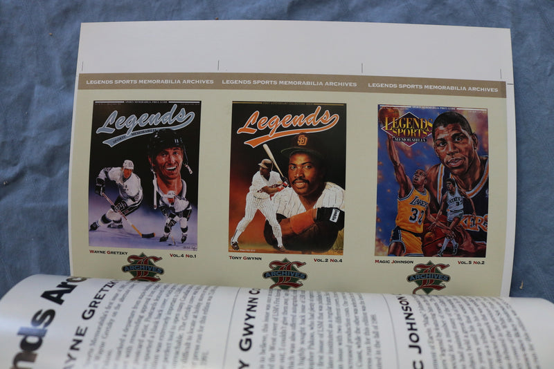 1992 SEP/OCT LEGENDS SPORTS MEMORABILIA MAGAZINE -D. STRAWBERRRY COVER- ST 1003K