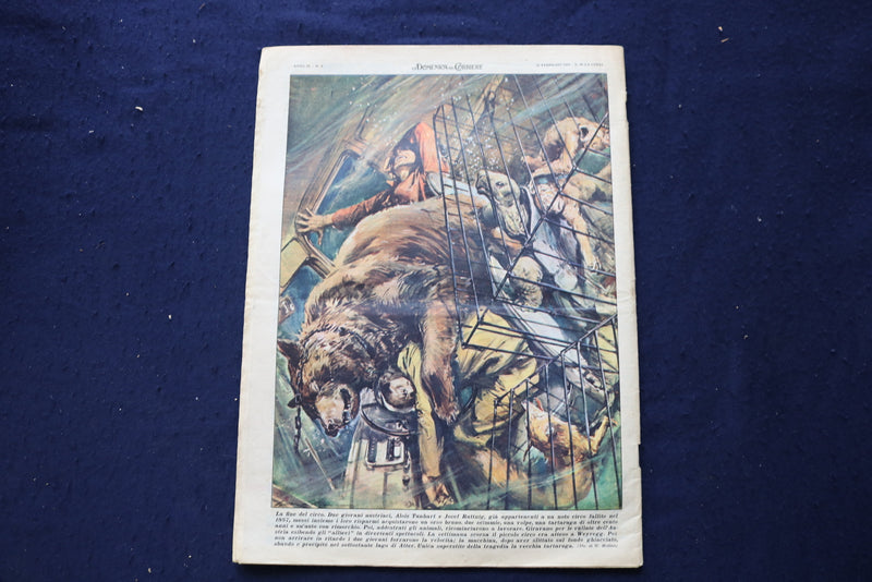 1959 FEBRUARY 22 LA DOMENICA DEL CORRIERE MAGAZINE - AVA GARDNER COVER - E 23673