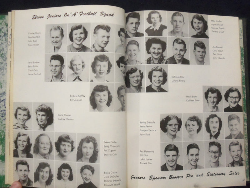 1952 THE BITTER ROOT MISSOULA COUNTY HIGH SCHOOL YEARBOOK-MISSOULA, MO - YB 3327