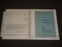 1960 EMIL HERMANN SILBERNE TAFEL GERÄTE GERMAN CATALOGUE - FR 348
