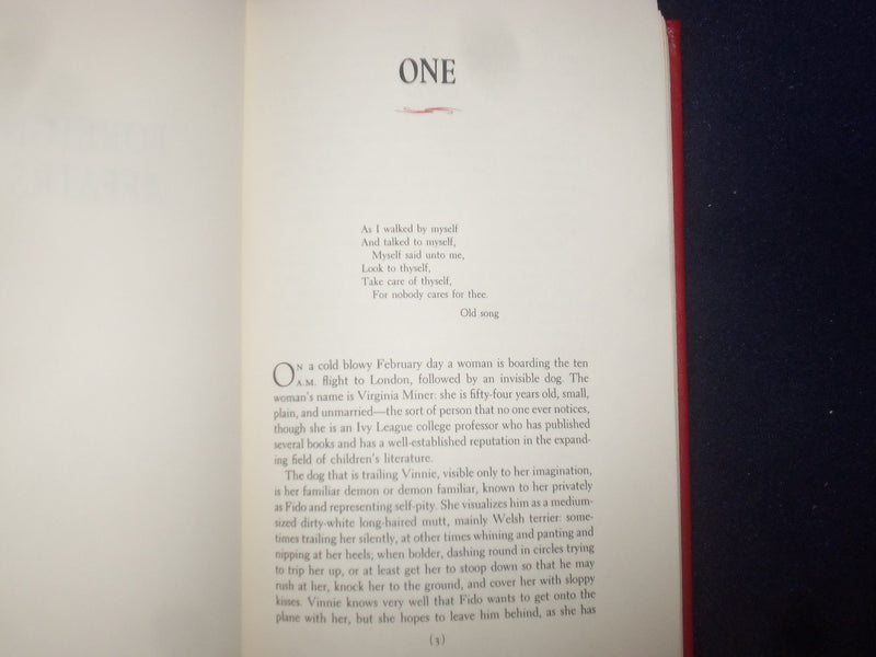 1984 FOREIGN AFFAIRS HARDCOVER BOOK BY ALISON LURIE -SIGNED 1ST EDITION- KD 8971