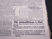 1935-1938 SOLIDARITAT SOLIDARITY NEWSPAPER LOT OF 23 ISSUES - GERMAN - UP 83