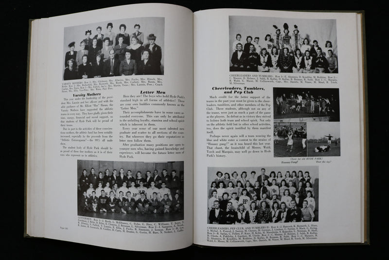 1944 THE AITCHPE HYDE PARK HIGH SCHOOL YEARBOOK - CHICAGO, ILLINOIS - YB 3504