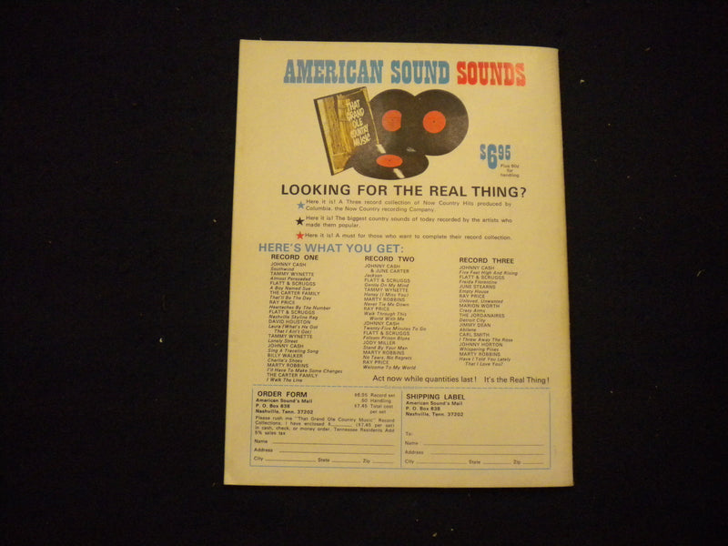 1972 DEC / 1973 JAN AMERICAN SOUND MAGAZINE - JEANNIE C. RILEY - B 639W