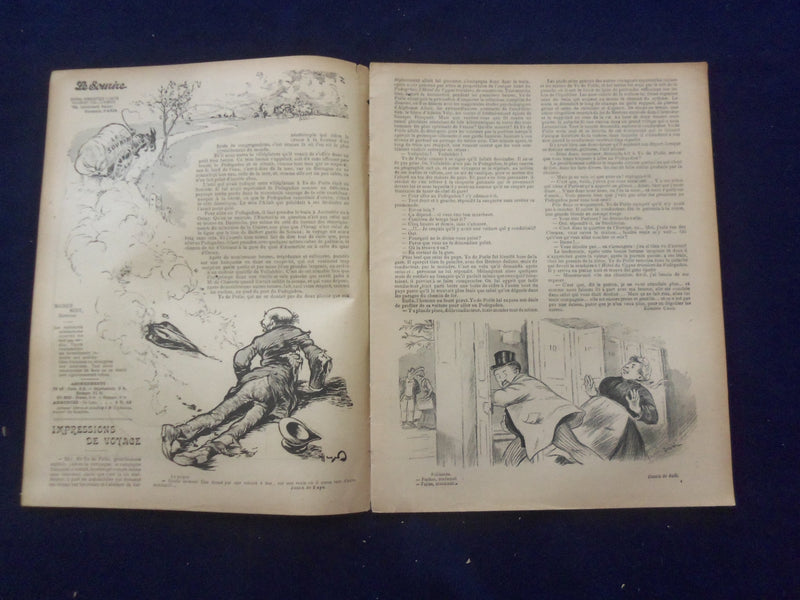1904 SEP 10 LE SOURIRE MAGAZINE - ILLUSTRATED COMEDY - FRENCH TEXT - SP 4866N
