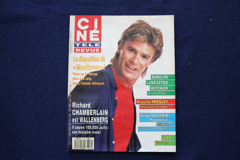 1987 APRIL 2 CINE TELE REVUE MAGAZINE - RICHARD DEAN ANDERSON COVER - E 23560