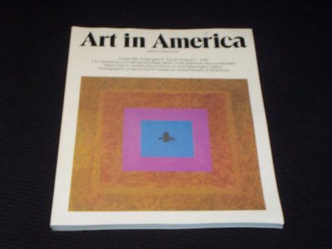 1984 MARCH ART IN AMERICA MAGAZINE - BENGSTON'S COUNT DRACULA COVER - E 808