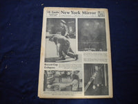 1962 JULY 15 NEW YORK MIRROR NEWSPAPER - BARBARA LONDON COVER PHOTO - NP 6002
