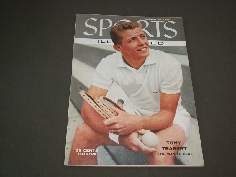 1955 AUGUST 29 SPORTS ILLUSTRATED MAGAZINE - TONY TRABERT - SP 8750
