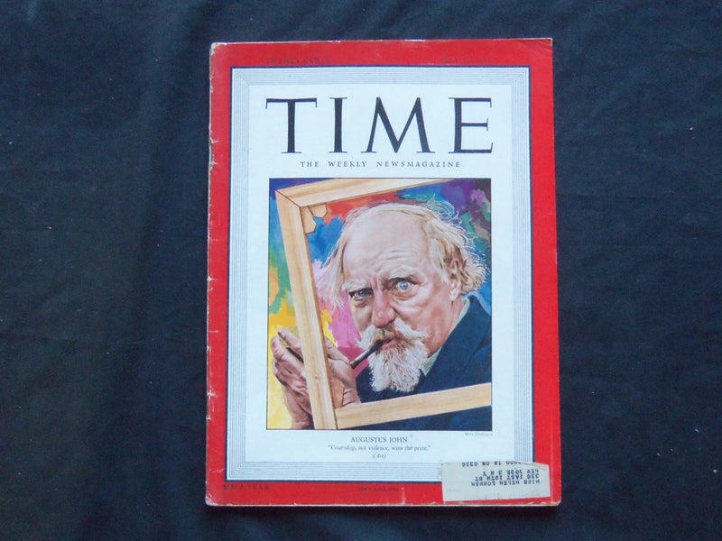 1948 MAY 31 TIME MAGAZINE - AUGUSTUS E. JOHN - T 1124