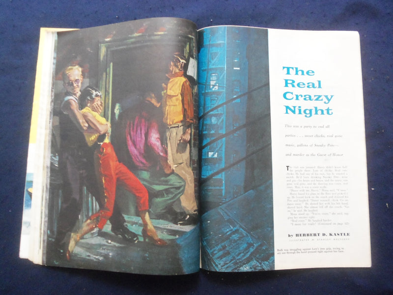1955 NOVEMBER ARGOSY MAGAZINE - THE MAN THE MOBS CAN'T SCARE - SP 4781K