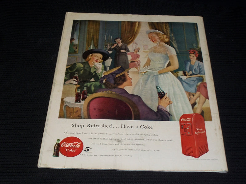 1949 MAY 28 COLLIER'S MAGAZINE NICE COVER & FULL PAGE ADS - E 1257