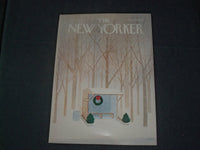 1979 DECEMBER 10 NEW YORKER MAGAZINE FRONT COVER ONLY - GREAT ART FOR FRAMING