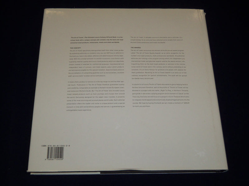 THE ART OF TRAVEL ULTIMATE LUXURY CULINARY & TRAVEL BOOK - NICE PHOTOS - I 23