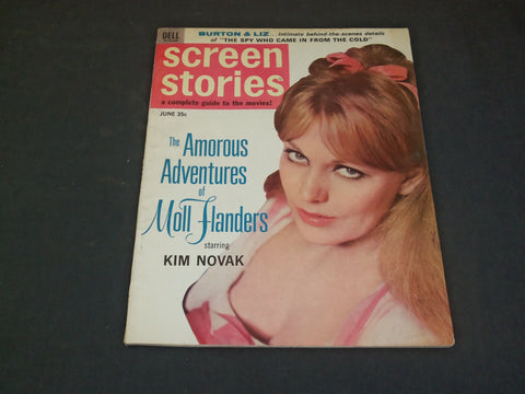 1965 JUNE SCREEN STORIES MAGAZINE - KIM NOVAK - SP 8191